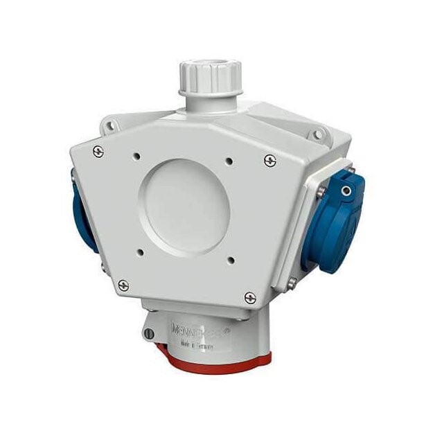 Mennekes DELTA-BOX CEE 16A 5P 2xSchuko 92915