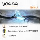 Mantelleitung NYM-J 3x1,5 mm² 5m Ring Grau 3-adrig...