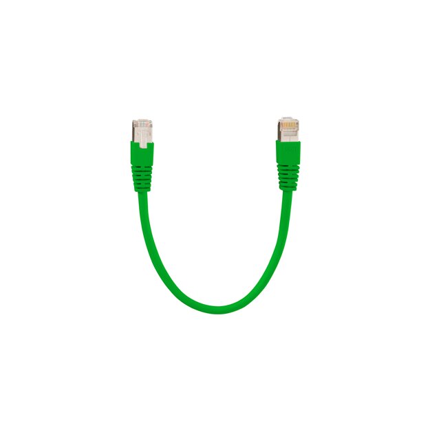 Rutenbeck Patchkabel Cat.6A iso 10 m Grün  PK Cat.6A iso
