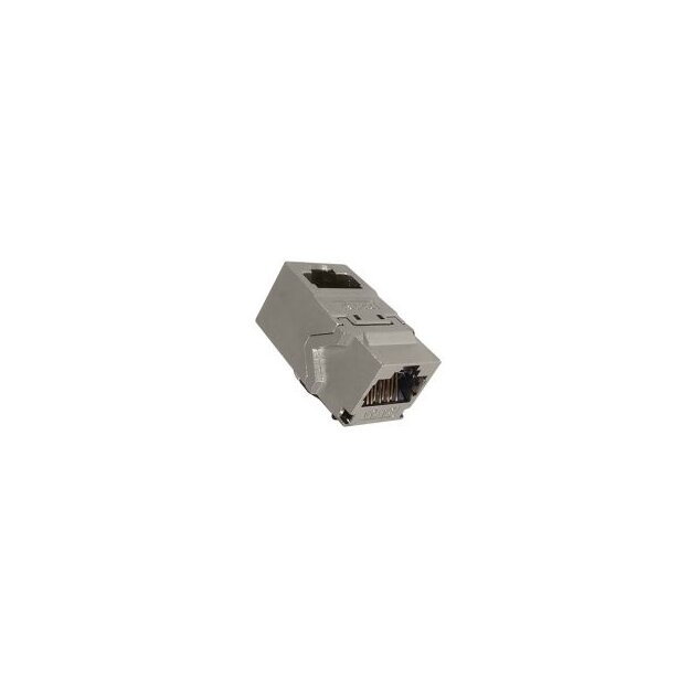 Rutenbeck 10GB-Winkelkupplung 90° abgewinkelt RJ45-Winkelkupplung 10G