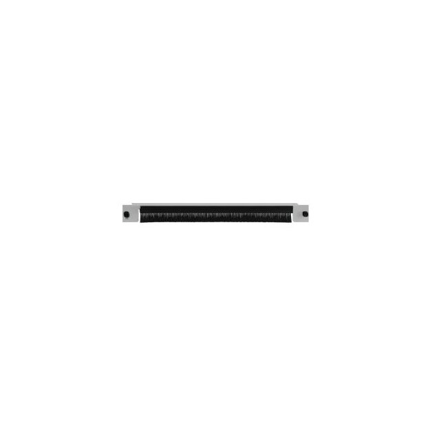 Rutenbeck Durchführungs-Patchpanel 19/1 HE Lichtgrau  PP-DF/1