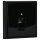 Jung Serie LS Komplett-Set Schwarz: Cat.6A iso-Anschlussdose + LS969-1UASW Abdeckung f. IAE/UAE-Anschlussdose + LS981SW Rahmen 1-fach