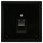 Jung Serie LS Komplett-Set Schwarz: Cat.6A iso-Anschlussdose + LS969-1UASW Abdeckung f. IAE/UAE-Anschlussdose + LS981SW Rahmen 1-fach
