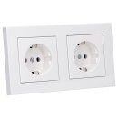 Jung Serie A Komplett-Set Alpinweiß: 2x A1520WW...