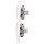 Jung Serie A Komplett-Set Alpinweiß: 2x 506U Wippschalter Universal + 2x A590WW Wippe f. Schalter/Taster + A5582BFWW Rahmen 2fach