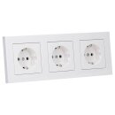 Jung Serie A Komplett-Set Alpinweiß: 3x A1520WW...