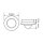 Esylux EP10429019 Bewegungsmelder für die intelligente Lichtsteuerung in Beleuchtungsgruppen nach DALI-2-Standard (IEC 62386 Part -301 -303 -304). MD-C 360/40 BMS WAREHOUSE SM DALI-2