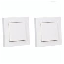 2x JUNG A IP 44 Set Alpinweiß: A1520KLWW SCHUKO...