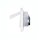 JUNG A IP 44 Set Alpinweiß: 2x A1520KLWW SCHUKO Klappdeckelsteckdose + 2x 551WU Dichtungsflansch + A5582BFWW Rahmen 2-fach