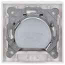 Jung Serie A Komplett-Set Alpinweiß: Triax EDA 302 F Antennendose 3-Loch Stichdose SAT/TV/R + A561PLSATWW Abdeckung f. SAT-TV-Steckdose + A5581BFWW Rahmen 1-fach
