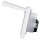 JUNG LS IP 44 Set Alpinweiß: LS1520KLWW SCHUKO Steckdose m. Klappdeckel + 551WU Dichtungsflansch + LS981WW Rahmen 1-fach