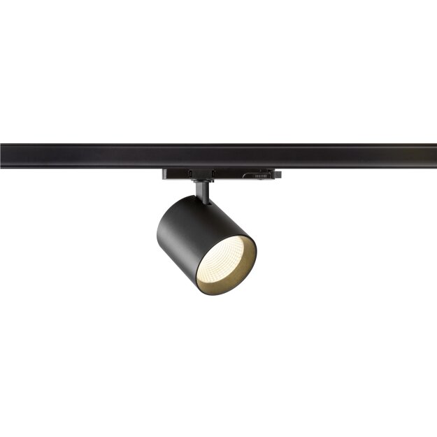 SLV 1008845 LED-Stromschienenstrahler TRACKSPOT V 3 Phasen 18W 930 36° schwarz