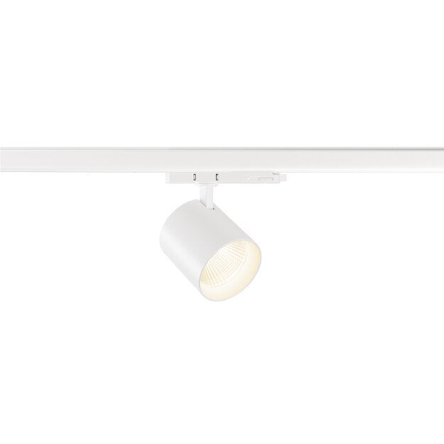 SLV 1008846 LED-Stromschienenstrahler TRACKSPOT V 3 Phasen 18W 930 50° weiß
