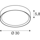 SLV 1008917 Deckenaufbauleuchte DECONA 30 PHASE...