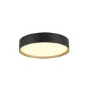 SLV 1008920 Deckenaufbauleuchte DECONA 30 PHASE 3000/4000K schwarz/gold