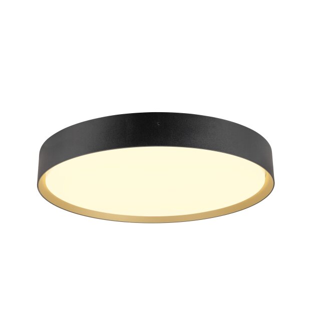 SLV 1008924 Deckenaufbauleuchte DECONA 42 PHASE 3000/4000K schwarz/gold