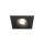 SLV 199990 LED-Einbauleuchte PIREQ DL QPAR51 schwarz eckig