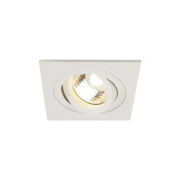 SLV 199991 LED-Einbauleuchte PIREQ DL QPAR51 weiß eckig