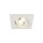 SLV 199991 LED-Einbauleuchte PIREQ DL QPAR51 weiß eckig