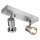 SLV 1000266 Wand- / Deckenleuchte SOUVEREEN QPAR51 CW aluminium