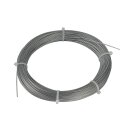 SLV 961031 Stahlseil für Abhängset MEDO 0,75mm mit PVC-Ummantelung 100m Ring verzinkt