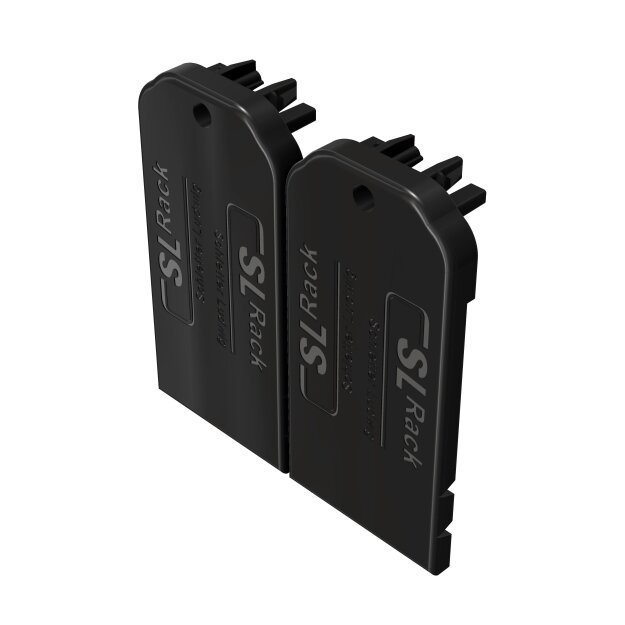 SL-Rack 31106-00 Fassadensystem Endkappe Schwarz