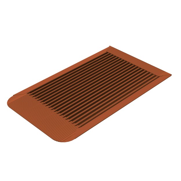 SL-Rack 11530-00 Biber-Platte Ziegelrot