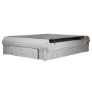 B-WARE Hensel KB-Ware Hensel KV 9354 M Kleinverteiler IP65 mit 54 Teilungseinheiten auf 3 Reihen – Feuchtraum-Verteilerkasten mit metrischen Vorprägungen