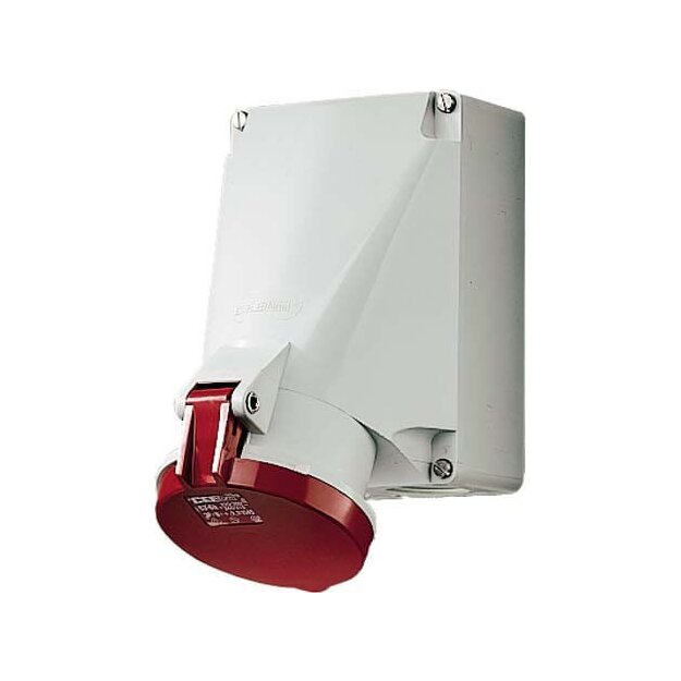 Mennekes Wanddose 63A 5p 6h 400V IP44 1145A