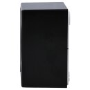 JUNG LS CUBE Set: Aufputzsteckdose aus 1520SW Steckdose + 1- fach Rahmen LS581ASW schwarz
