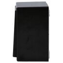 JUNG LS CUBE Set: Aufputzschalter aus 506U Wechselschalter + LS990SW Wippe + 1- fach Rahmen LS581ASW schwarz