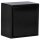 JUNG LS CUBE Set: Aufputzschalter aus 506U Wechselschalter + LS990SW Wippe + 1- fach Rahmen LS581ASW schwarz