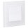 Gira Set: Wechselschalter 310600 + 1fach Rahmen 021112 + Wechselwippe 329603