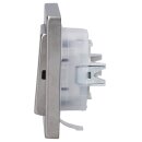 Gira Set: Wechselschalter 310600 + 1fach Rahmen 021133 + Wechselwippe 3296600 + 325400 IP44 Set