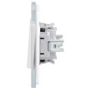 Gira Set: Wipptaster 315100 + 1fach Rahmen 021112 + Wechselwippe 329603