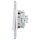 Gira Set: Wipptaster 315100 + 1fach Rahmen 021112 + Wechselwippe 329603