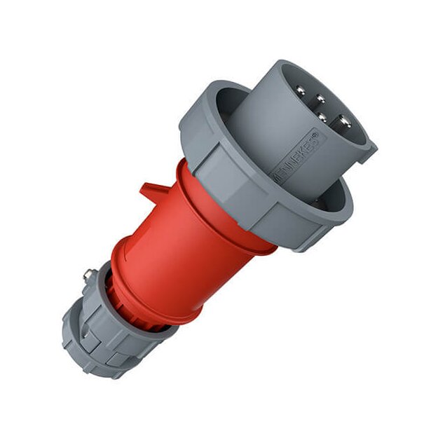 Mennekes 2600 Stecker PT R 32A4p3h440V IP67