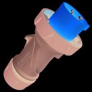 Mennekes 13630 Stecker PTX R 16A3p4h110V IP69