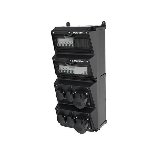 Mennekes 940280SW AMAXX Steckdosen-Kombination IP44