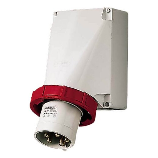 Mennekes Wandstecker 63A 5p 6h 400V IP67 361