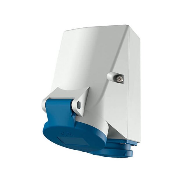 Mennekes 1647 Doppelbox TwinCONTACT 16A4p230V IP44