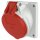 Mennekes 3136 Anbaudose schraeg 32A4p 6h400V IP44