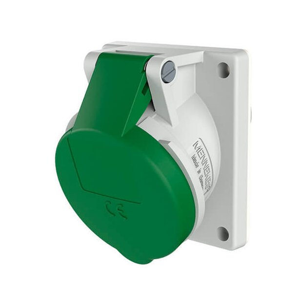 Mennekes 3187 Anbaudose 16A3p2h>50-500V IP44