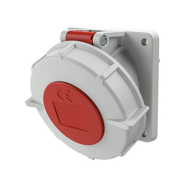 Mennekes 3581 Anbaudose TwinCONTACT 32A4p6h400V IP67
