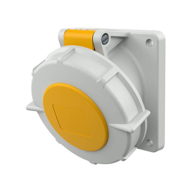 Mennekes 3197 Anbaudose schraeg 32A3p 4h110V IP67