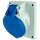 Mennekes 1492 Anbaudose 32A3p6h230V IP44