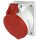 Mennekes 154 Anbaudose TwinCONTACT 16A4p6h400V IP44