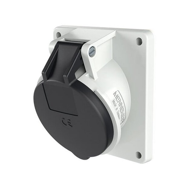 Mennekes 1644 Anbaudose TwinCONTACT 16A5p7h500V IP44