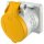 Mennekes 1618 Anbaudose TwinCONTACT 16A3p4h110V IP44