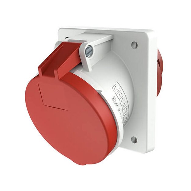 Mennekes 1151P Anbaudose TA 63A4p 6H400V IP44